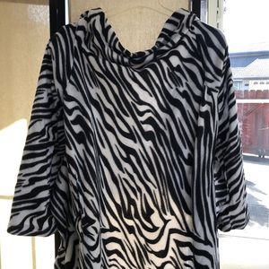 Zebra Print Snuggie